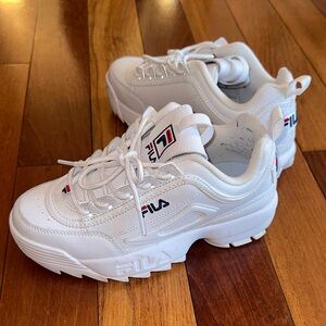Fila White Women's Sneakers